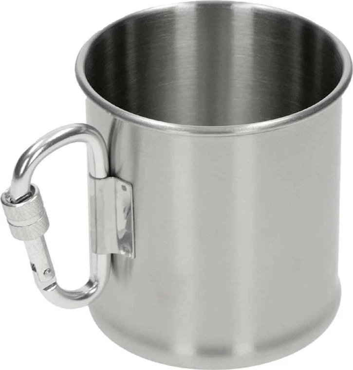 Mil-Tec 250ML S/STEEL KARABINER CUP