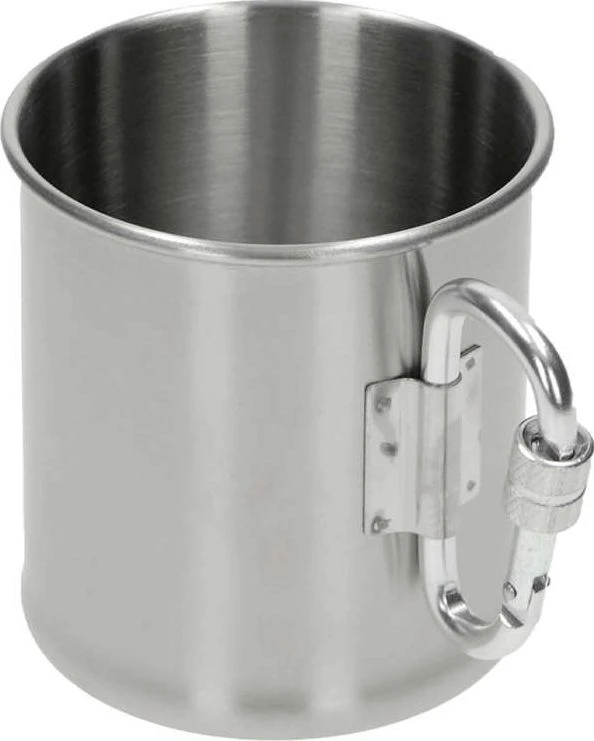Mil-Tec 250ML S/STEEL KARABINER CUP