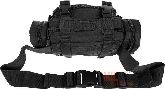 Mil-Tec Mil-Tec Saszetka Biodrowa MOLLE Juoda universalus