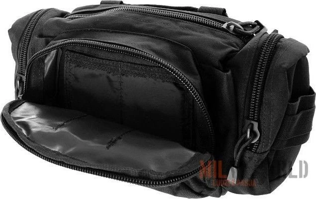 Mil-Tec Mil-Tec Saszetka Biodrowa MOLLE Juoda universalus