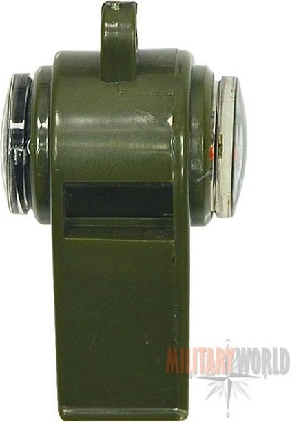 Mil-Tec Mil-Tec Švilpukas Kompas Termometr Olive universalus