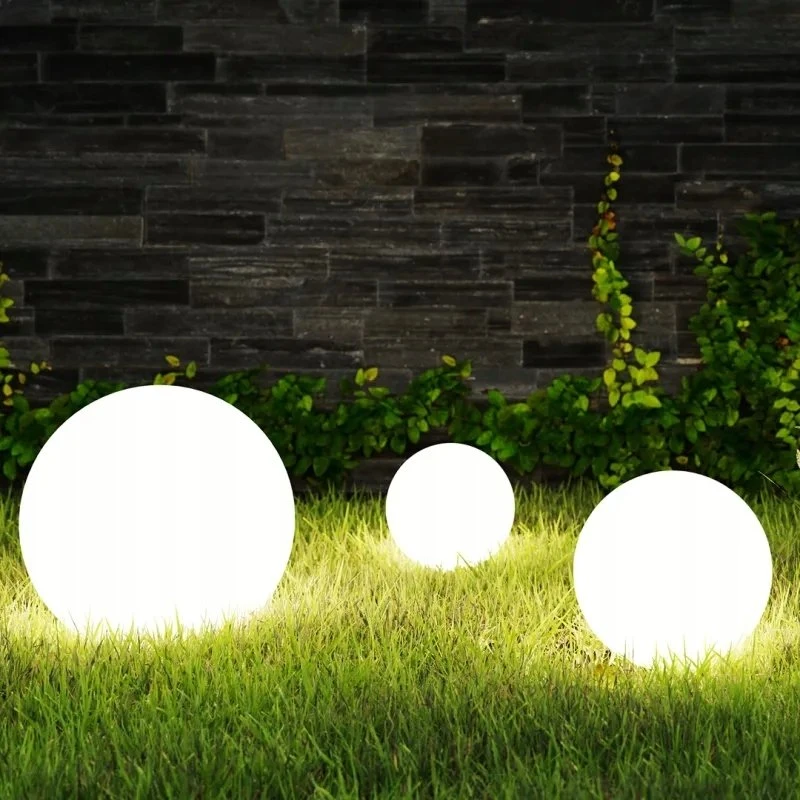 Milagro Šviestuvas lauko Globo 10W E27 IP44 D40+RGB LEMP