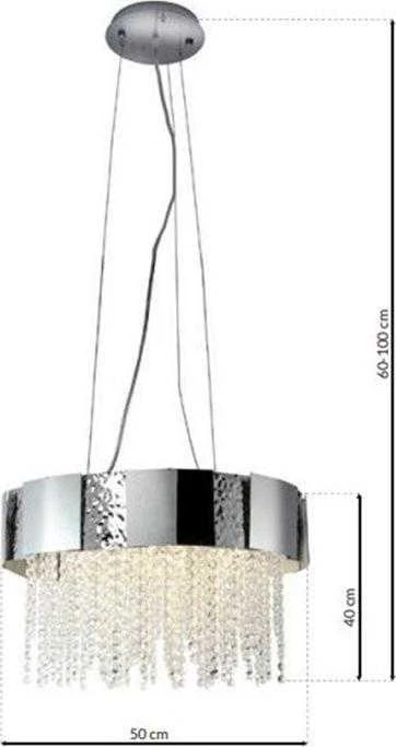 Milagro pakabinamas šviestuvas ASTOR 8xGU10 liustra (ML5728) - Eko-Light