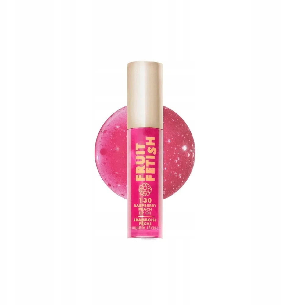 Milani Fruit Fetish Lip Oil Hydrating lūpų aliejus, 130 aviečių ir persikų, 0,135 ml