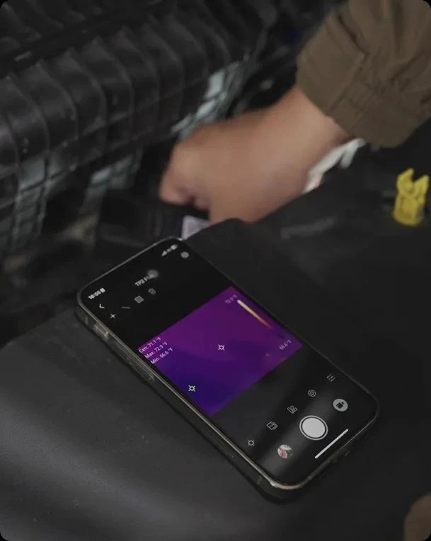 Termovizinė Kamera - Mileseey TP2 Plus Wi-Fi, Daugiazonis Matavimas, 4 Vaizdavimo Režimai, Juoda
