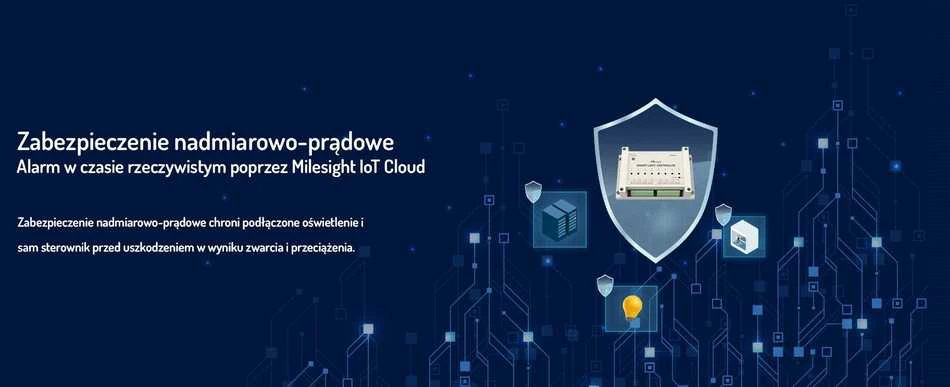 Išmanusis LoRaWAN apšvietimo valdiklis - LN versija - Milesight WS558-868M