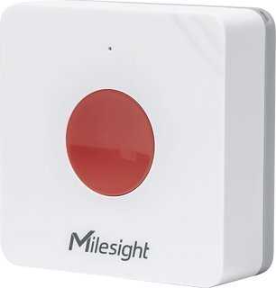 MILESIGHT Milesight WS101 SOS Przycisk / Włącznik Interaktyvus LoRa / LoRaWAN w wersji SOS - Raudona