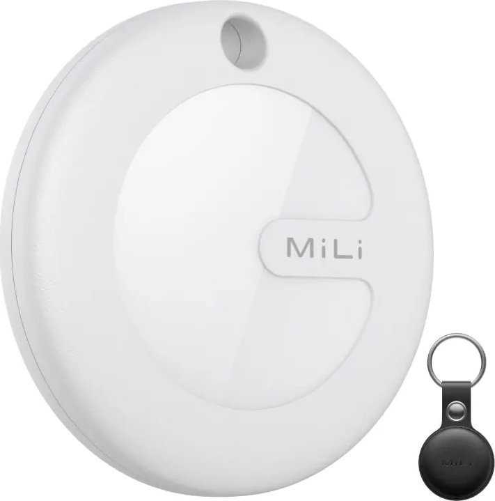 MiLi GPS Bluetooth MiTag sekiklis HD-P16 (tik) + raktų pakabukas juodas