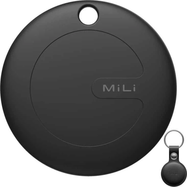 MiLi GPS Bluetooth MiTag Tracker HD-P16 Android + keyring juodos spalvos