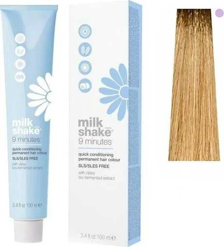 „Milk Shake 9 Minutes“ ilgalaikiai plaukų dažai, 8.0 šviesiai blondinė, 100 ml