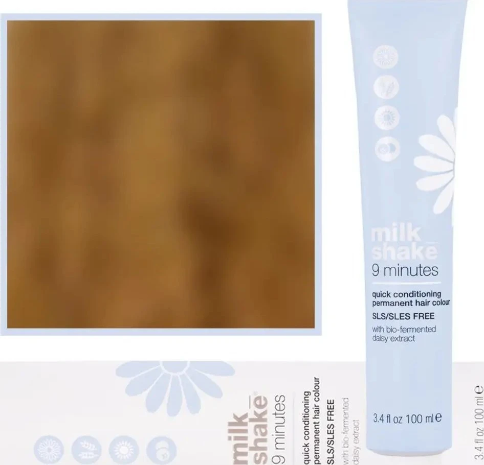 „Milk Shake 9 Minutes“ ilgalaikiai plaukų dažai, 6.06NN, 100 ml