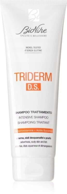 BioNike Triderm D.S Hair Treatment Šampūnas Protects Skin From Irritation And Redness, 125 ml