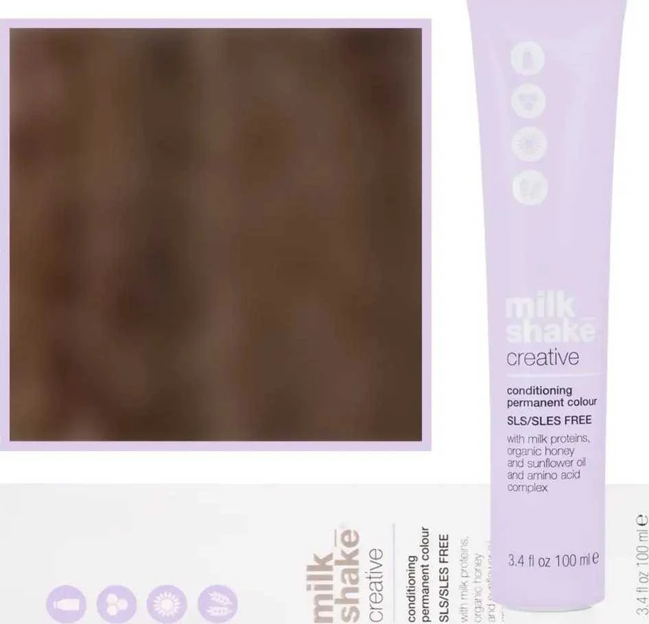 Milk Shake Pieno kokteilis Milk_Shake Creative Permanent Color 7.35 Auksinis raudonmedis, 100 ml