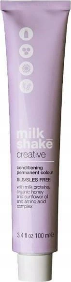 Ilgalaikiai plaukų dažai MILK SHAKE CREATIVE COLOR N:Ash Gold Medium Blond, 100 ml