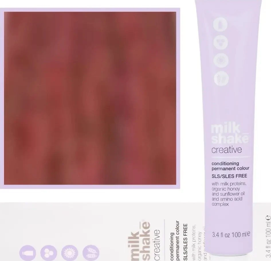 Milk Shake Milk_Shake Creative Permanent Color 6.66 Intense Raudona Dark Blond, 100 ml