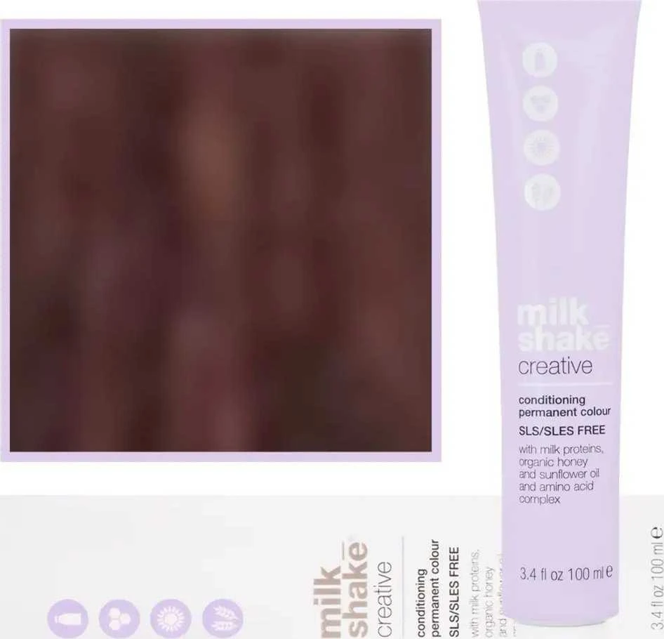 Milk Shake Milk_Shake Creative Permanent Color 6,5 Raudonmedžio tamsiai blondinė, 100 ml