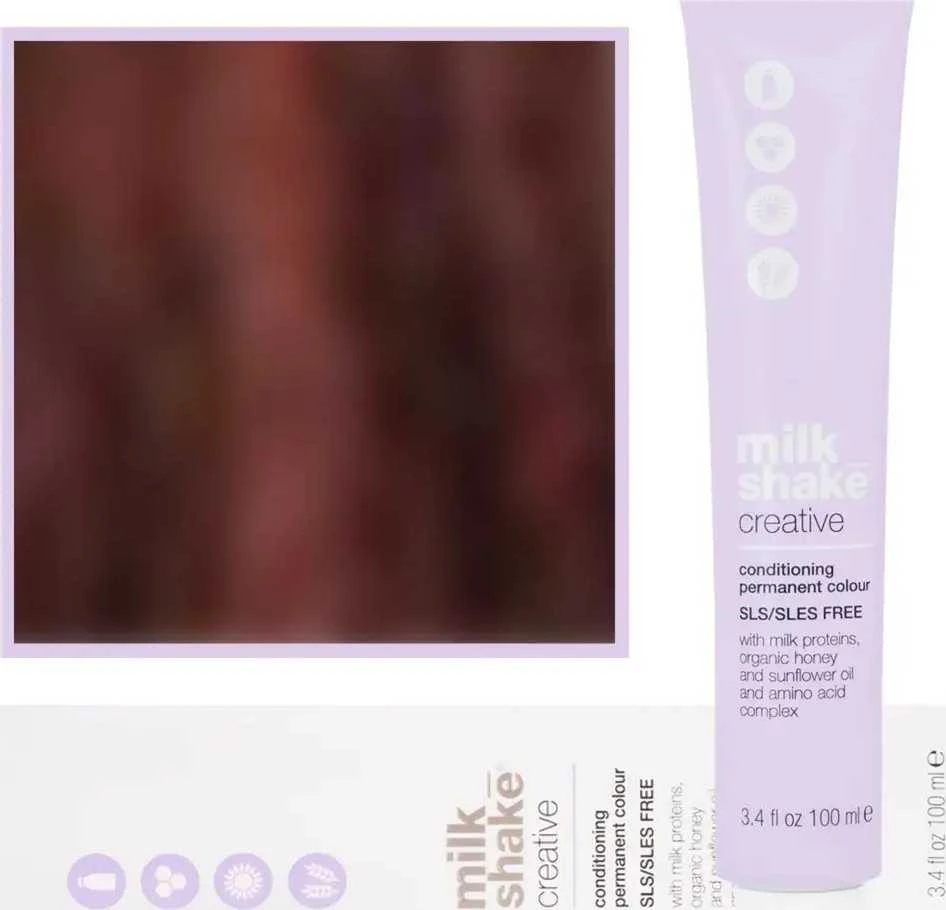 Milk Shake Milk_Shake Creative Permanent Color 5.66 Intense Raudona šviesiai rudas, 100 ml