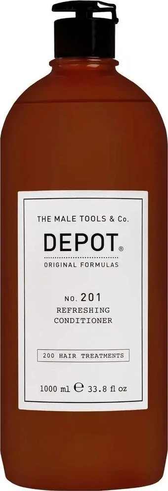 „Depot 200 Hair Treatments No. 201 Botanical Complex“ plaukų kondicionierius atgaivinimui, 1000 ml