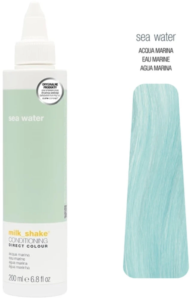 Milk Shake Direct Colour plaukų dažų kondicionierius Sea Vanduo spalvinimas, 200 ml