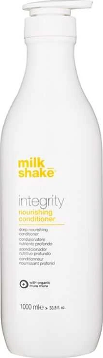 „Milk Shake Integrity“ plaukų kondicionierius be parabenų, kondicionuojantis ir maitinantis, 1000 ml