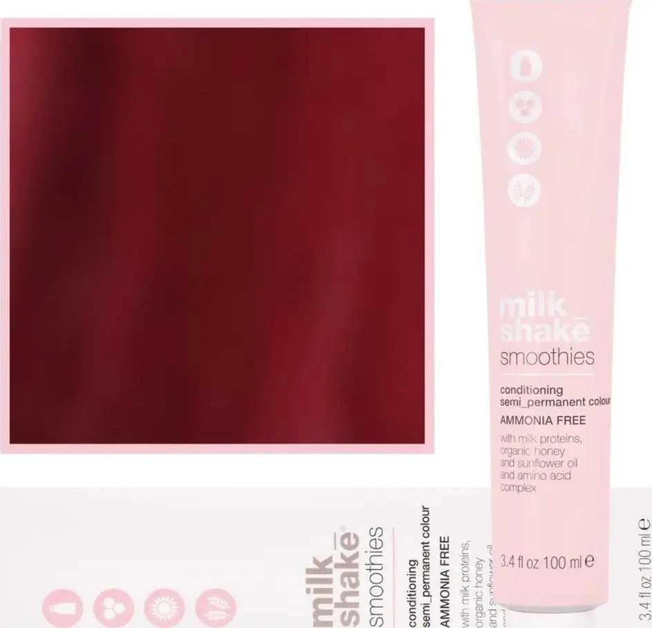 Milk Shake Milk_Shake kokteiliai Pusiau Permanent Color 6.6 Tamsiai Raudona Blond, 100 ml