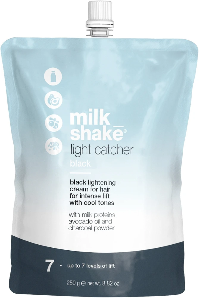 Milk Shake Light Catcher Juodas Up to 7 Levels of Lift Hair Oxidant Kreminis, 250 g