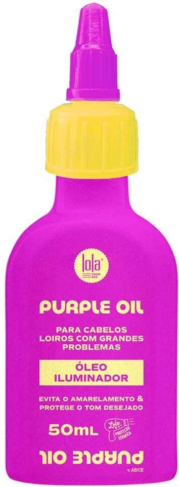Lola from Rio Violetinė Hair Oil aliejus šviesiems plaukams, 50 ml