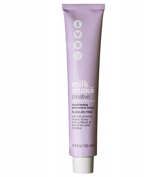 Milk Shake Creative SLS/SLES-Free Permanent Hair Dye 9.139AG Ash Gold Very Light Blond, 100 ml