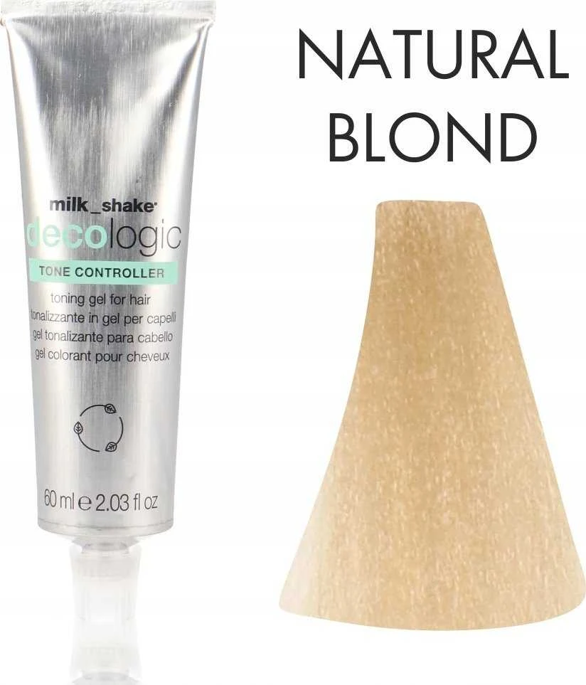 Milk Shake Milk_Shake Decologic Tone Controller tonizuojantis gelis Natural Blond, 60 ml