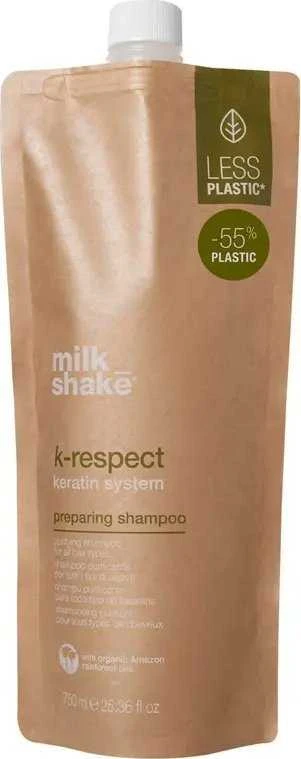 Plaukų šampūnas su keratinu Milk Shake K-respect Preparing Šampūnas 750 ml