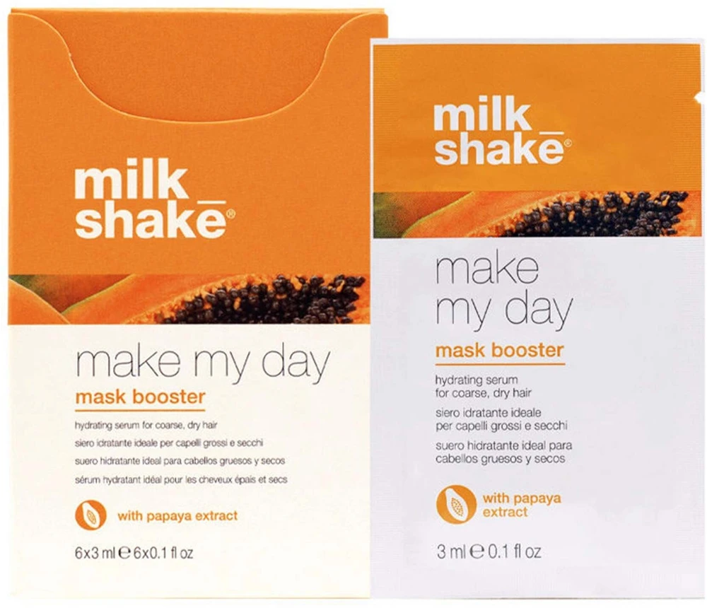 Serumas Milk Shake Make My Day Mask Booster Hydrating Papaya Serum 6x3 ml