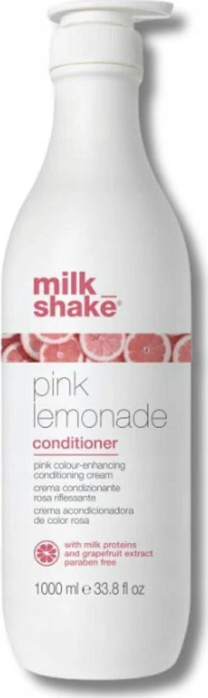 Milk Shake Milk_Shake Rožinė Lemonade Conditioner atspalvį suteikiantis plaukų kondicionierius šviesiems plaukams, 1000 ml
