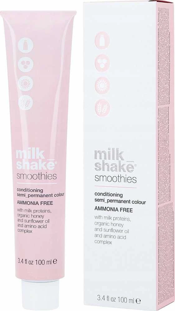 „Milk Shake Smoothies“ pusiau ilgalaikiai plaukų dažai „Icy Mėlyna“, 100 ml