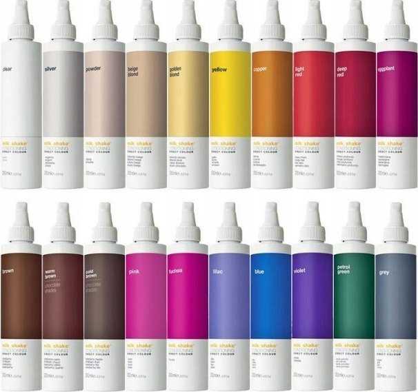 „Milk Shake Direct Colour“ plaukų dažų kondicionierius be amoniako „Geltona“, 200 ml