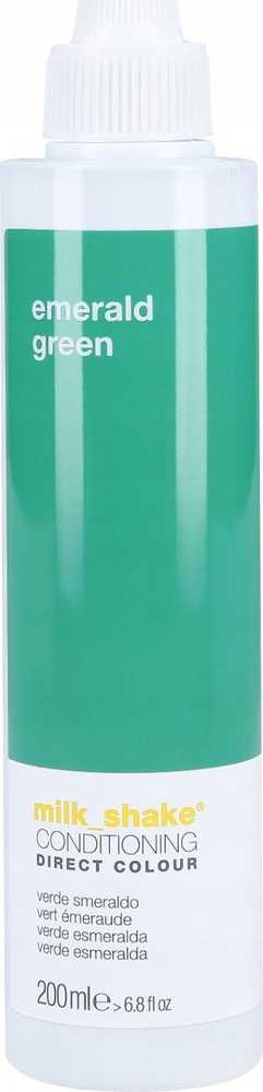 „Milk Shake Direct Colour“ plaukų dažų kondicionierius be amoniako „Emerald Žalias“, 200 ml