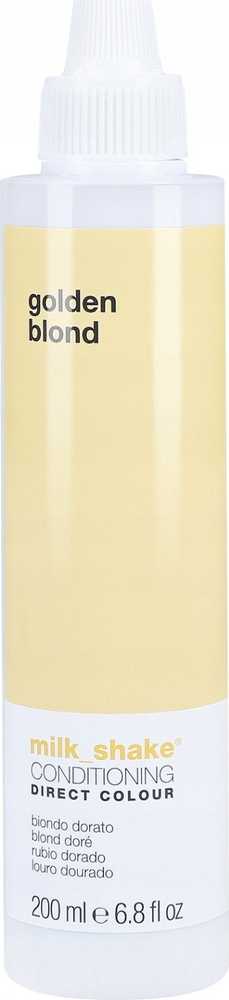 „Milk Shake Direct Colour“ plaukų dažų kondicionierius be amoniako, auksinė blondinė, 200 ml