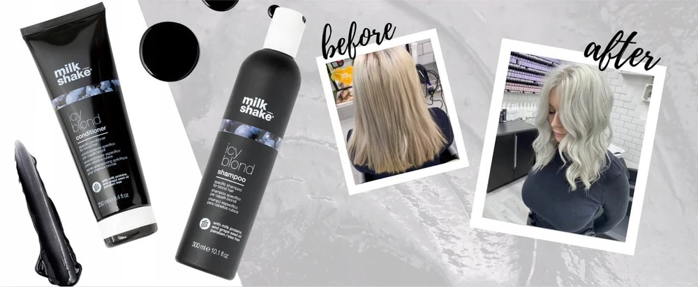 Kondicionierius šviesiems plaukams Milk Shake Icy Blond Conditioner 1000 ml