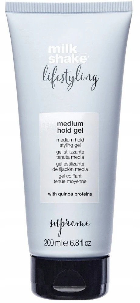 Milk Shake Milk_Shake Lifestyling Medium Hold Gel stiprios fiksacijos plaukų modeliavimo gelis, 200 ml
