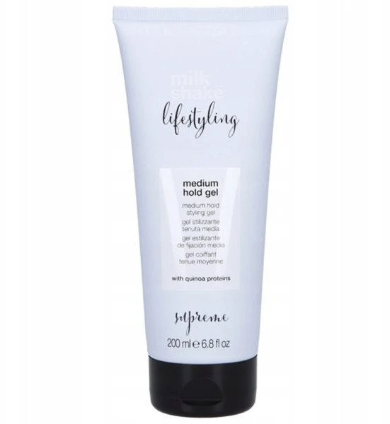 Milk Shake Milk_Shake Lifestyling Medium Hold Gel stiprios fiksacijos plaukų modeliavimo gelis, 200 ml