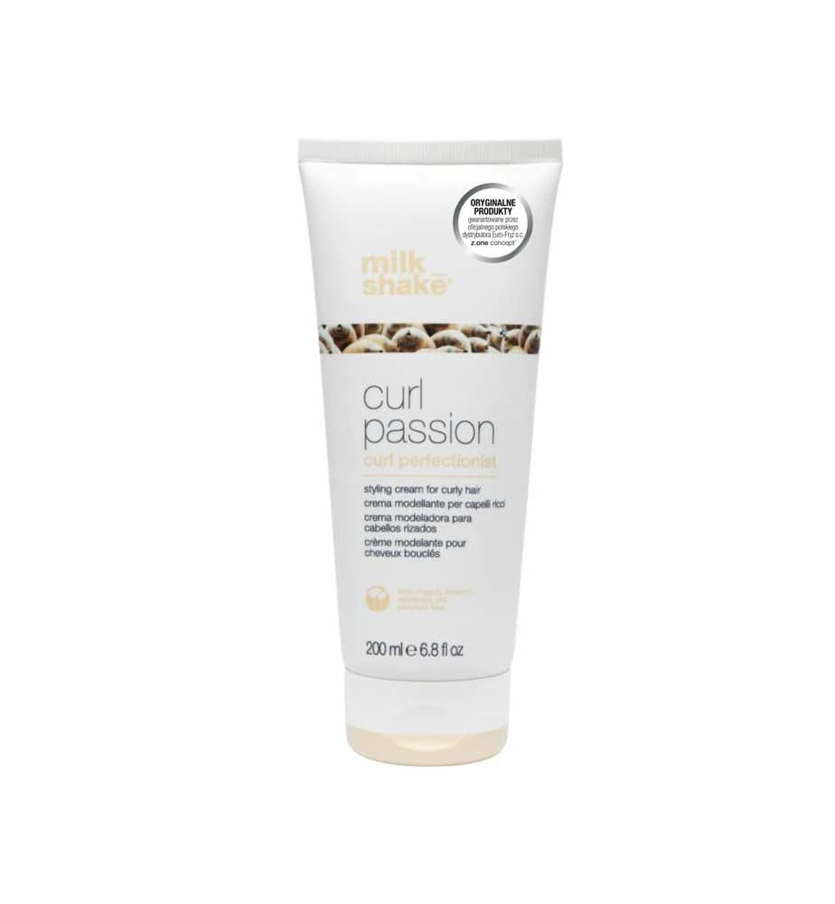 „Milk Shake Curl Passion“ plaukų formavimo losjonas be parabenų, 200 ml