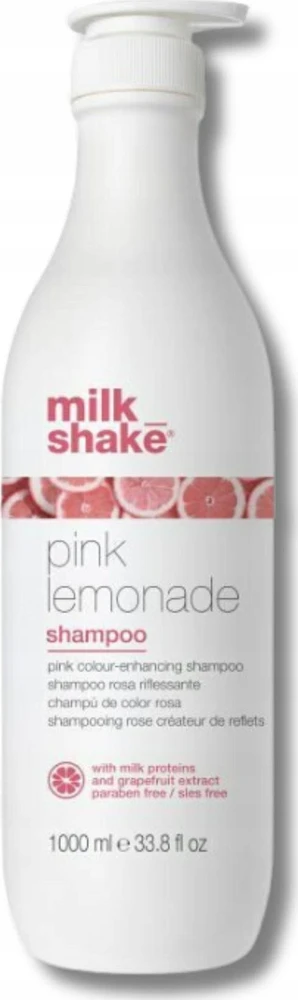 Milk Shake Rožinė Lemonade Šampūnas dažantis šampūnas šviesiems plaukams, 1000 ml