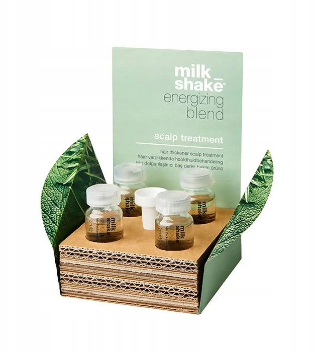 Plaukus tankinanti priemonė Milk Shake Energizing Blend Treatment 4x12ml