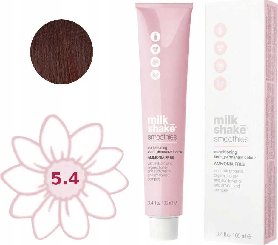 Milk Shake Milk_Shake kokteiliai Pusiau Permanent Color 5.4 Vario šviesiai rudas, 100 ml