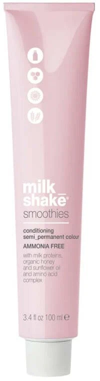Milk Shake Smoothies pusiau nuolatiniai plaukų dažai 4.81 Cast Moka Cen, 100 ml
