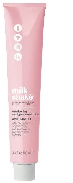„Milk Shake Smoothies“ pusiau ilgalaikiai plaukų dažai, persikų spalvos, 100 ml