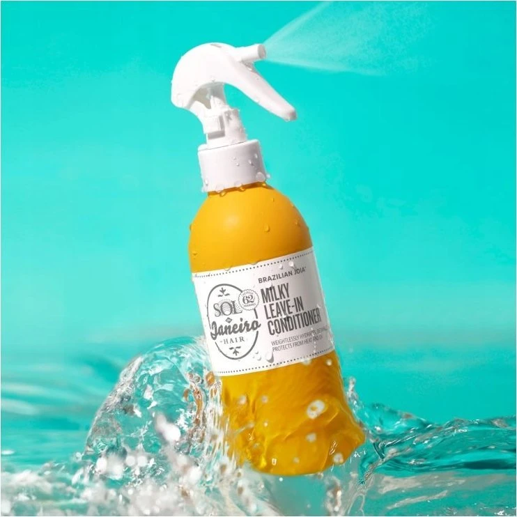 Sol De Janeiro Brazilian Joia Milky Nenuplaunamas Kondicionierius purškiamas kondicionierius plaukams, 219 ml
