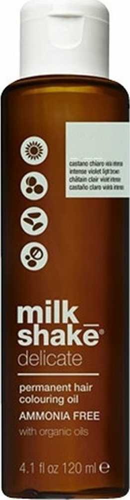 Švelnus ilgalaikis plaukų dažymo aliejus be amoniako „Milk Shake“ 5.4, 120 ml