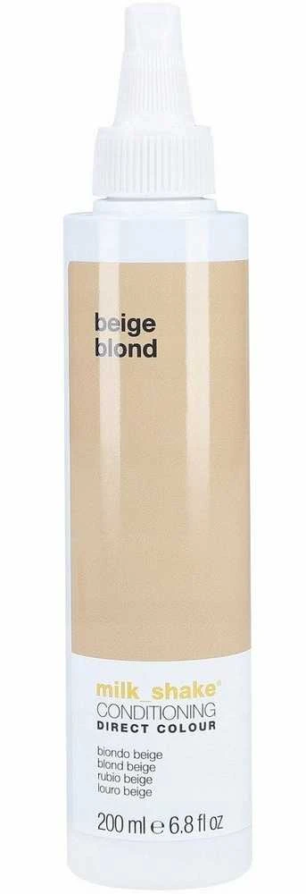 „Milk Shake Direct Colour“ plaukų dažų kondicionierius be amoniako, rusvai gelsvas šviesus, 200 ml