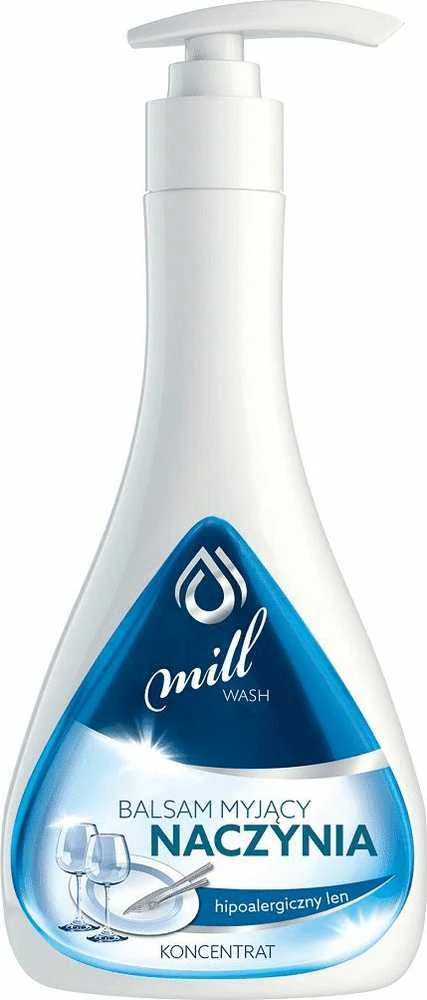 Madonis MILL WASH koncentruotas indų plovimo balzamas, hipoalerginis linas, 555 ml