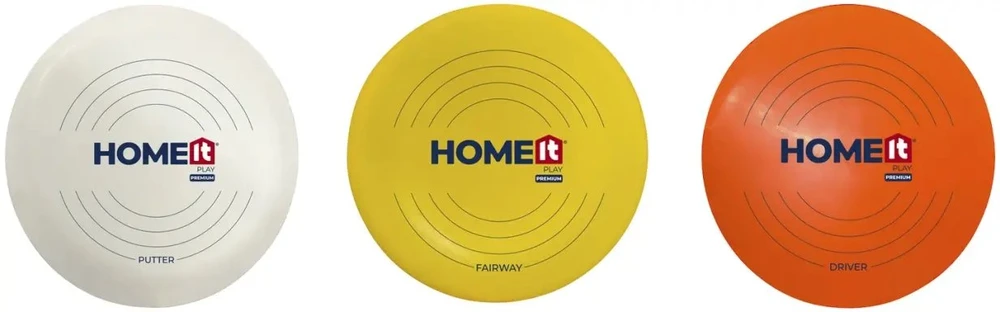 Millarco HOME It® Play Premium diskgolfo diskai Ø21 cm, 3 vnt. (HOM-93214)